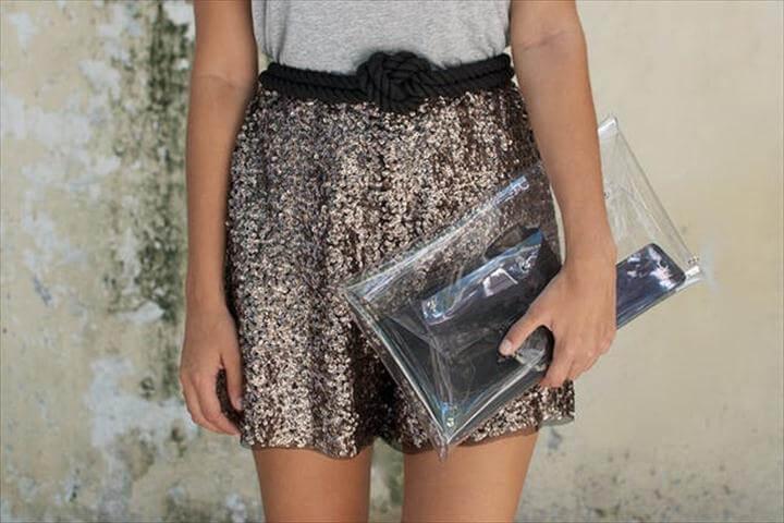 Glittery Shorts