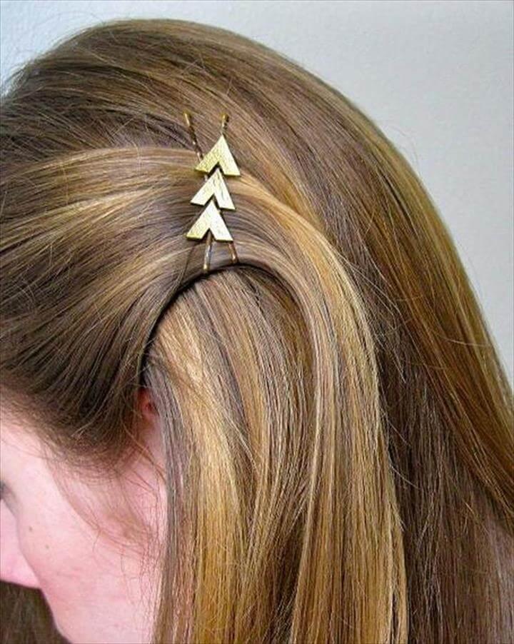 diy pretty hair pins, Hunger Games Katniss-Inspired Hair Clip