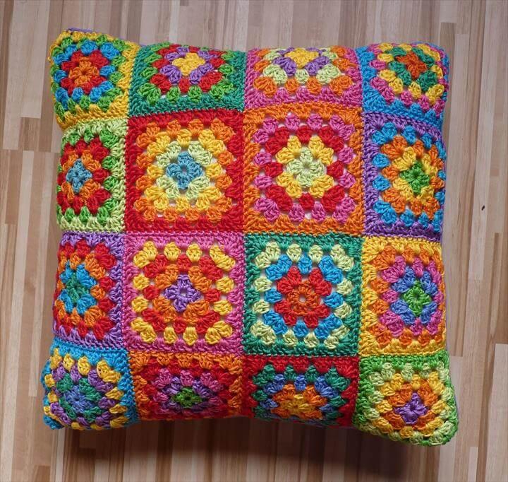 Crochet Cushion Covers