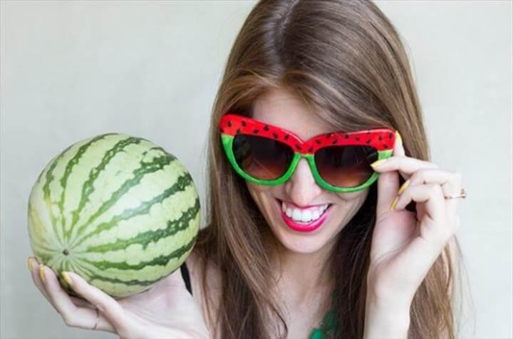 watermelon color sunglass