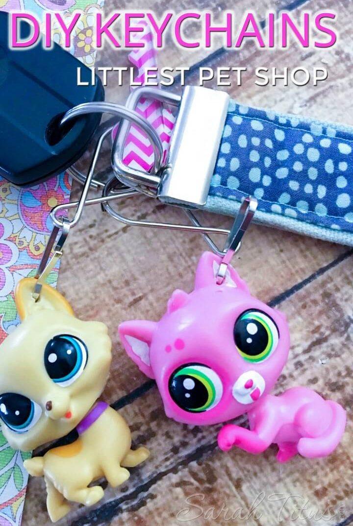 DIY Littlest Pet Shop Keychains