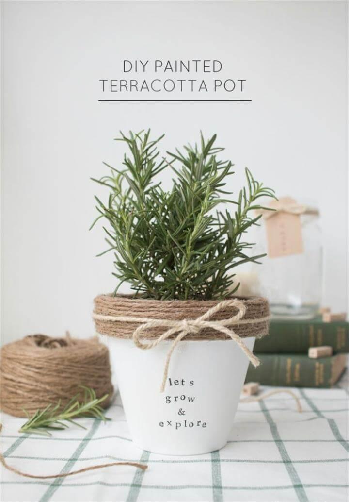 terracotta planter pot