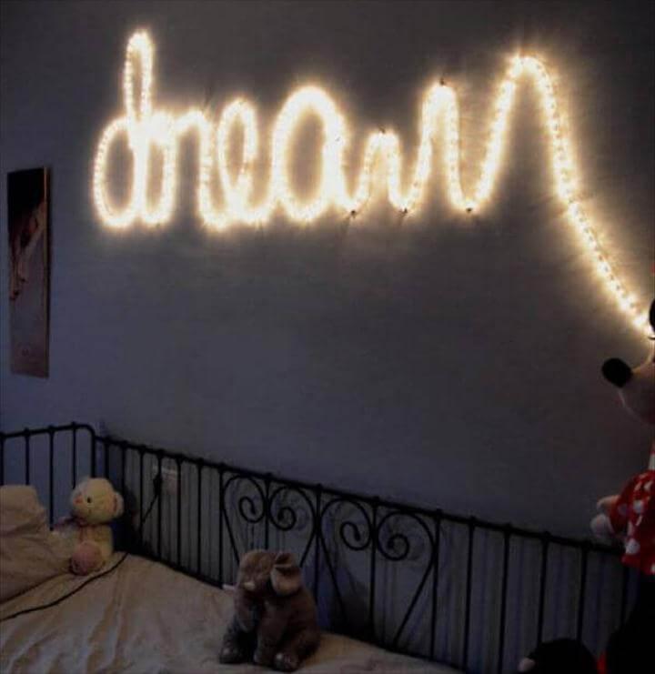 DIY string light hacks idea