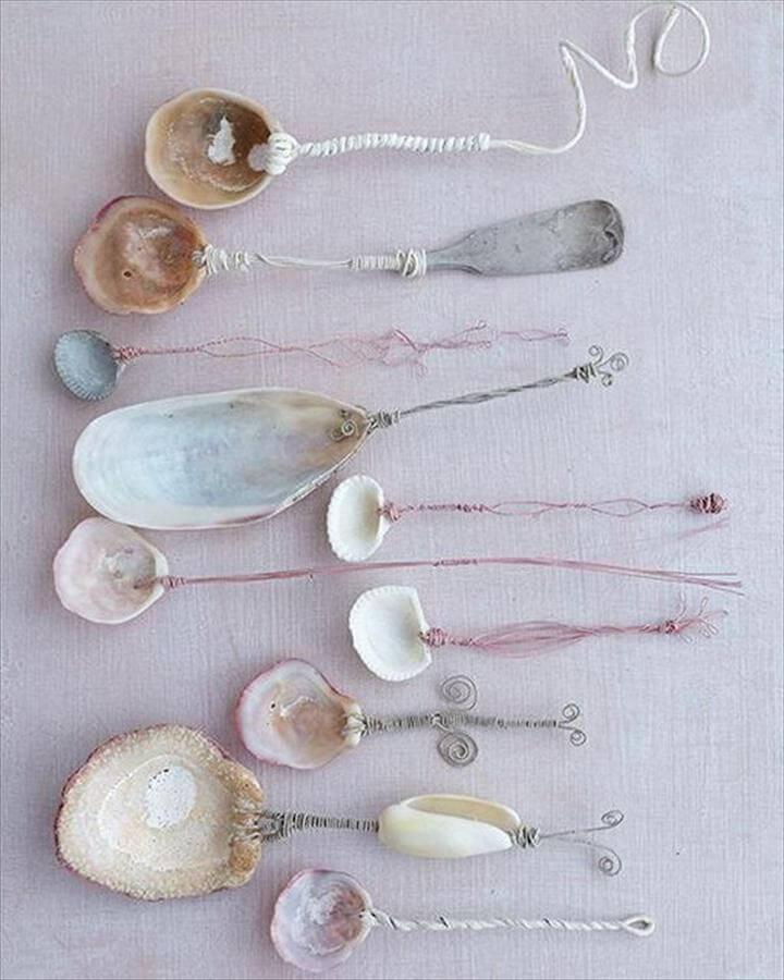 Seashell Spoons