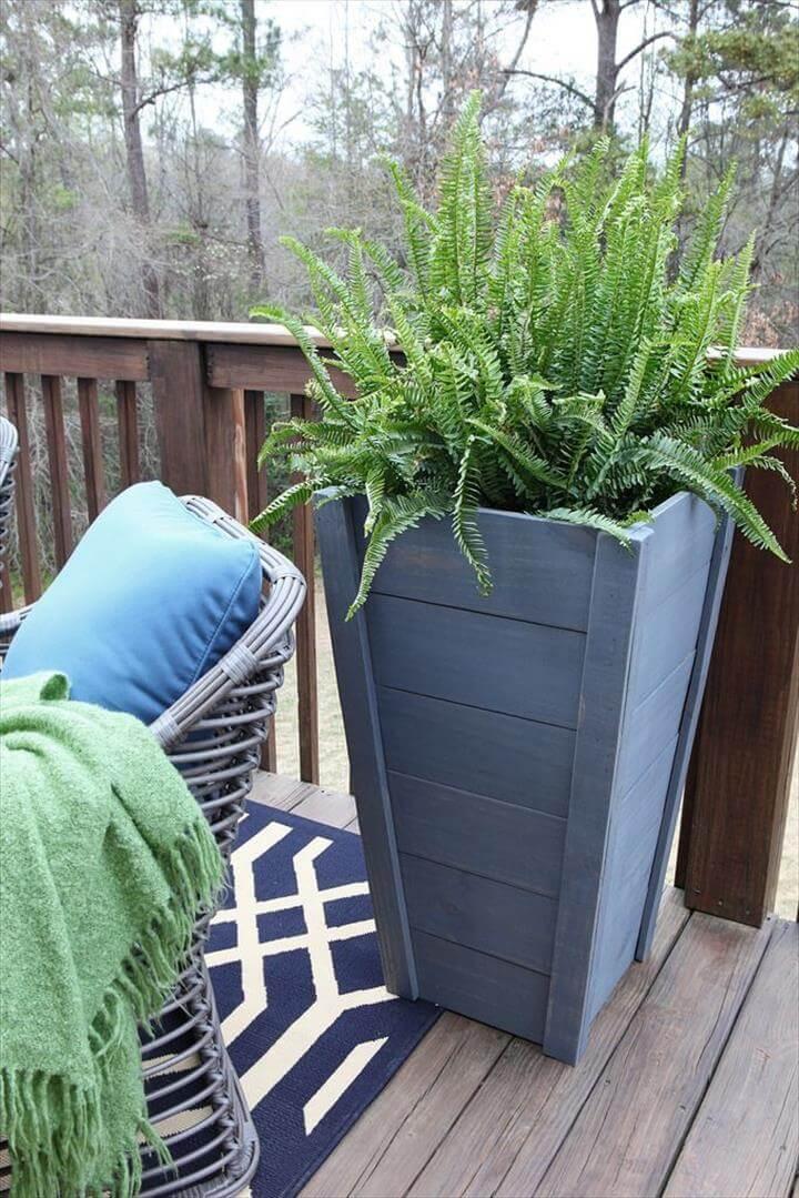 pallet tall planters