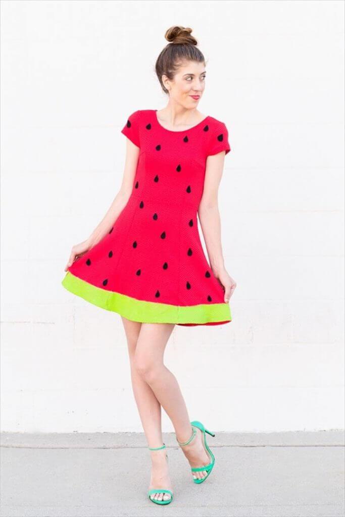 Diy watermelon costume