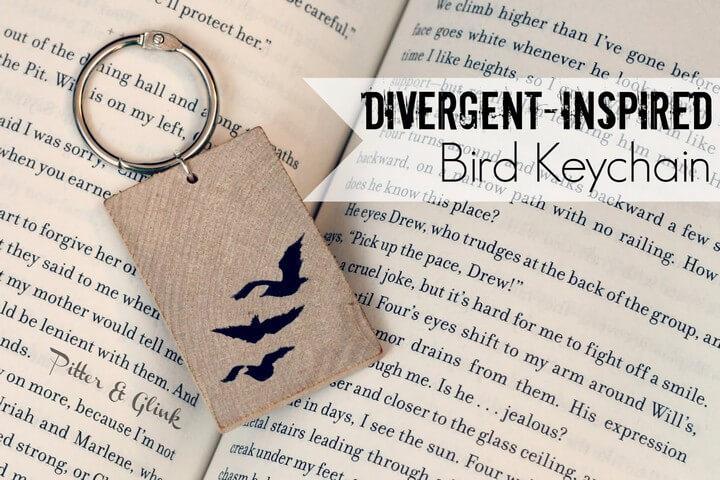 Divergent Inspired Bird Keychain DIY