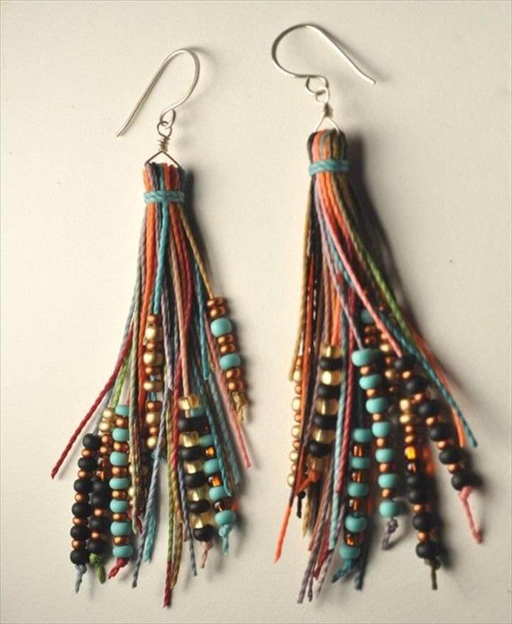 tassel earrings