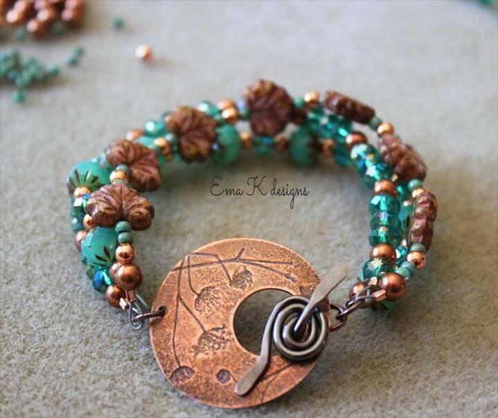 Art Bead Scene Blog: Tutorial Tuesday: A Layered Bracelet Design