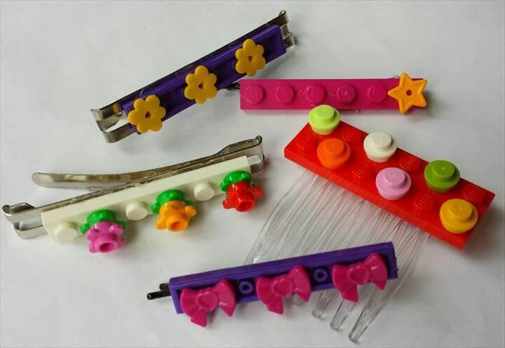 Lego Hair Accessories DIY