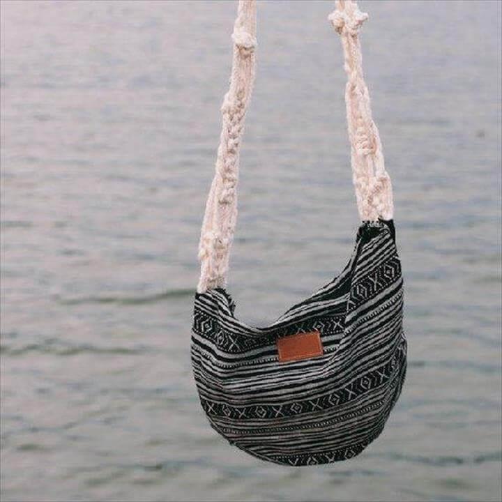 Macrame Strap Bag