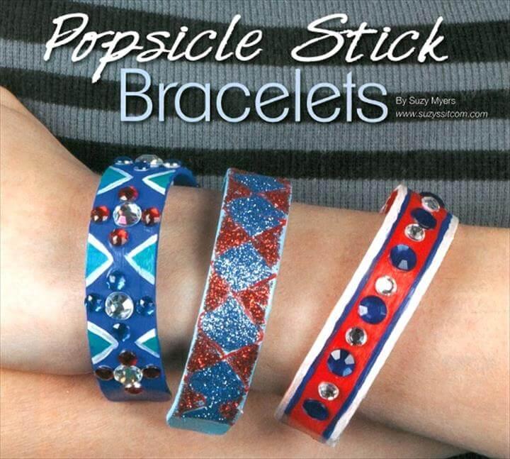 popsicle stick bracelets