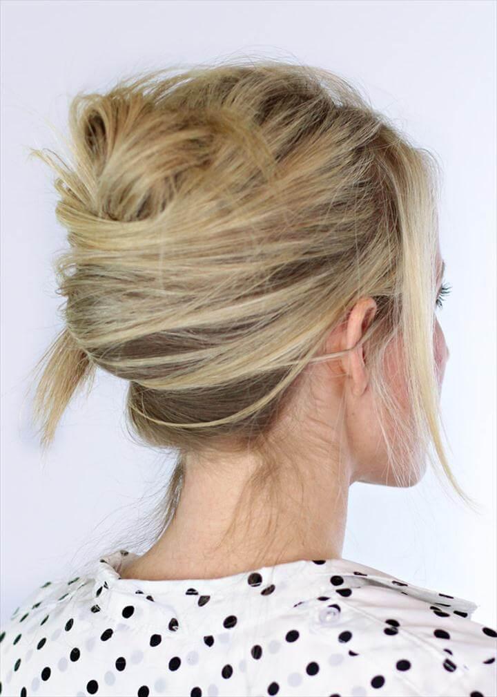 Textured French Twist