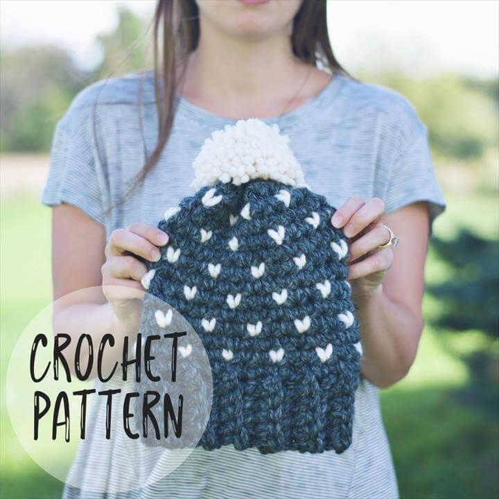 Rapids Hat Crochet Pattern