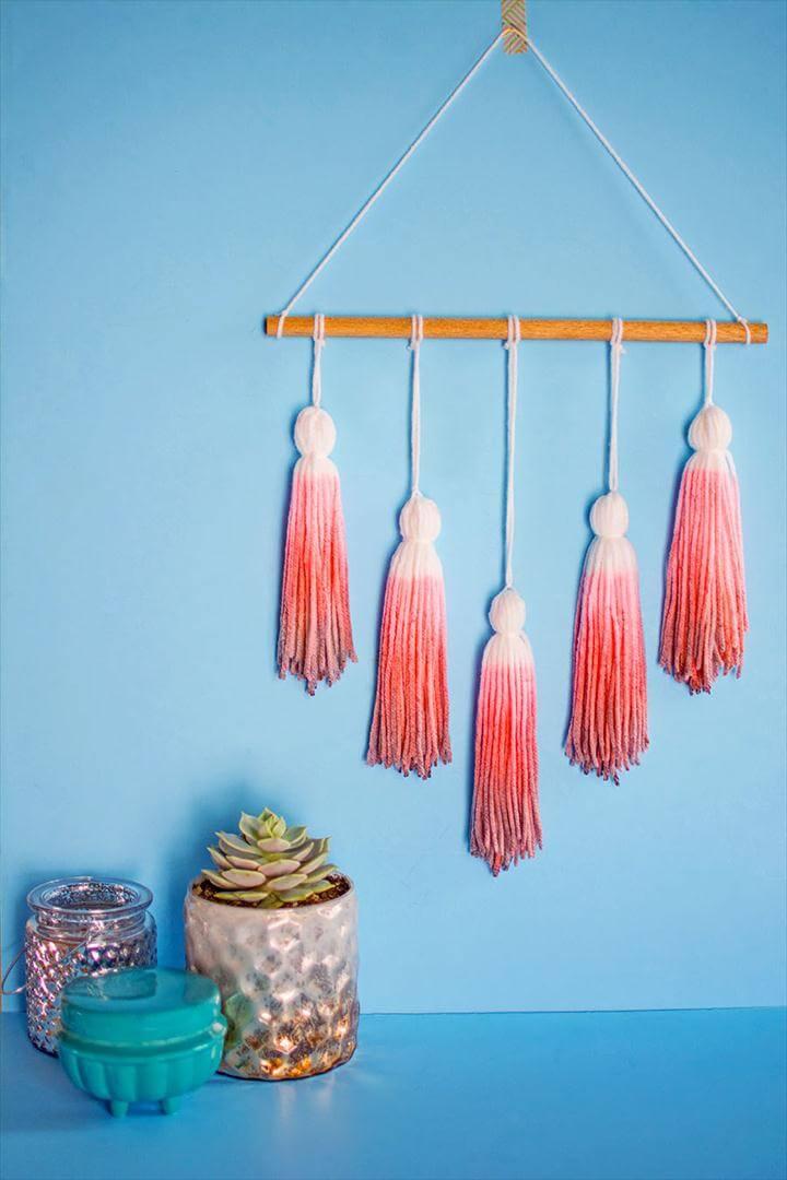 tassel wall hanging