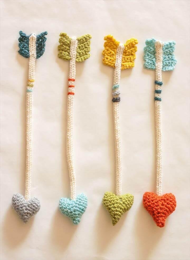 DIY Heart Arrows Crochet Pattern