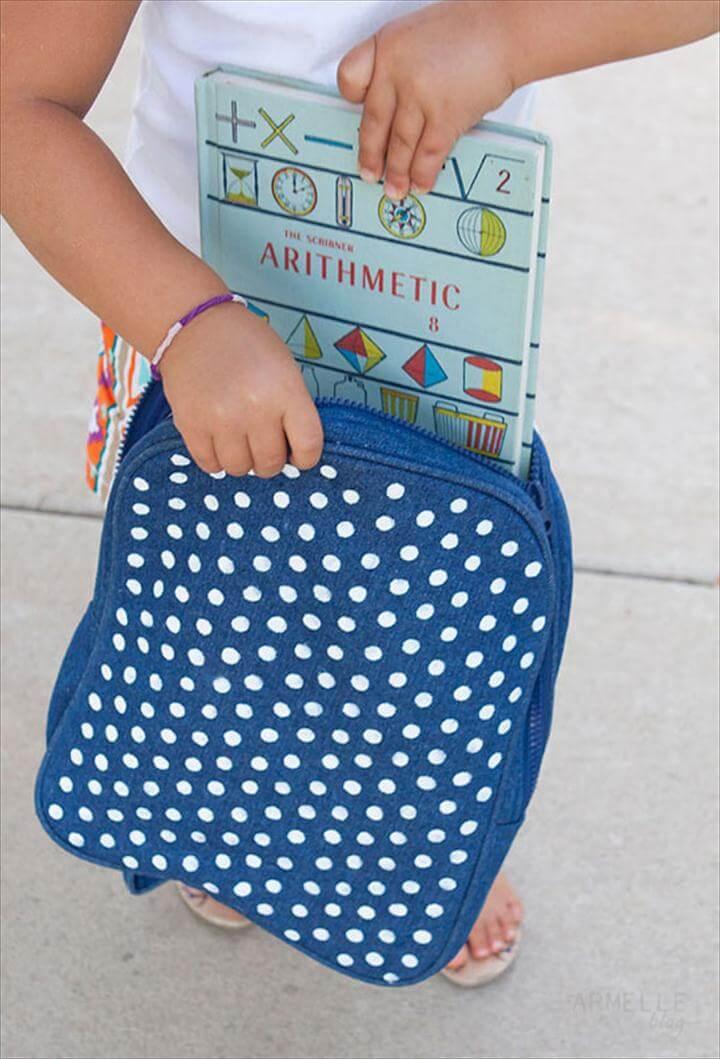 polka dot bag