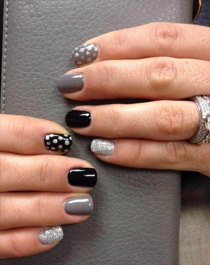 Different Polka dots Nail Art Ideas That Anyone Can DIY