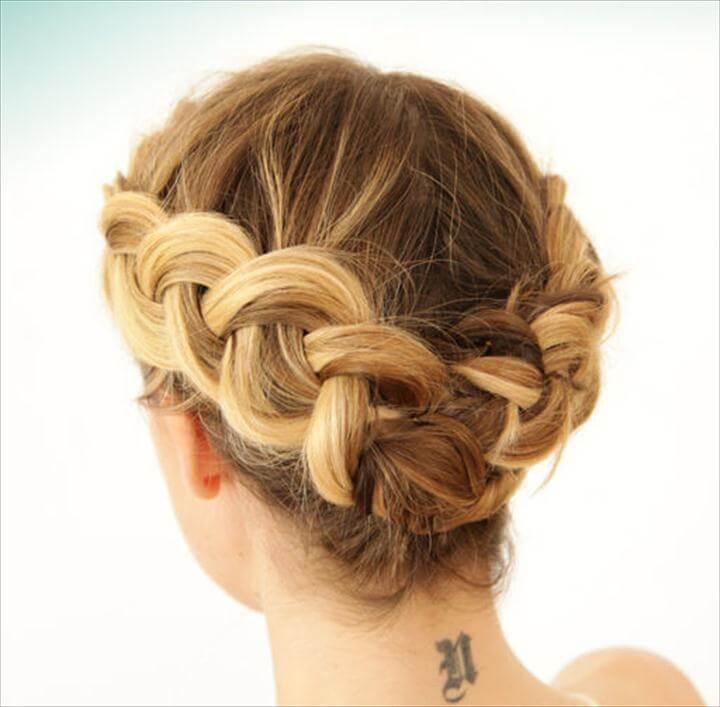 no heat braid hairstyle