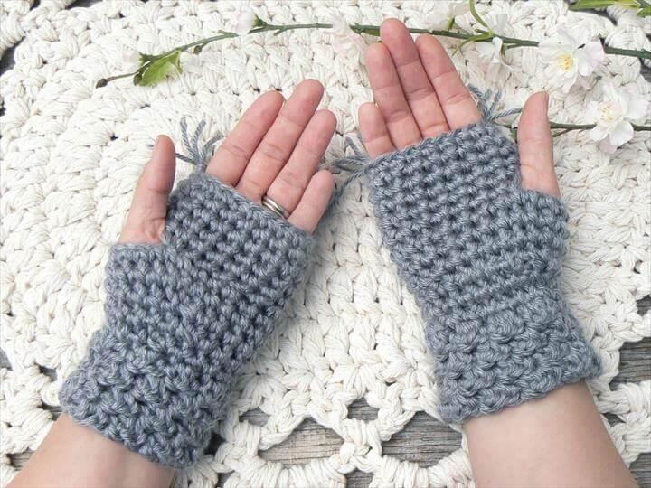 crochet gloves, handmade crochet gloves