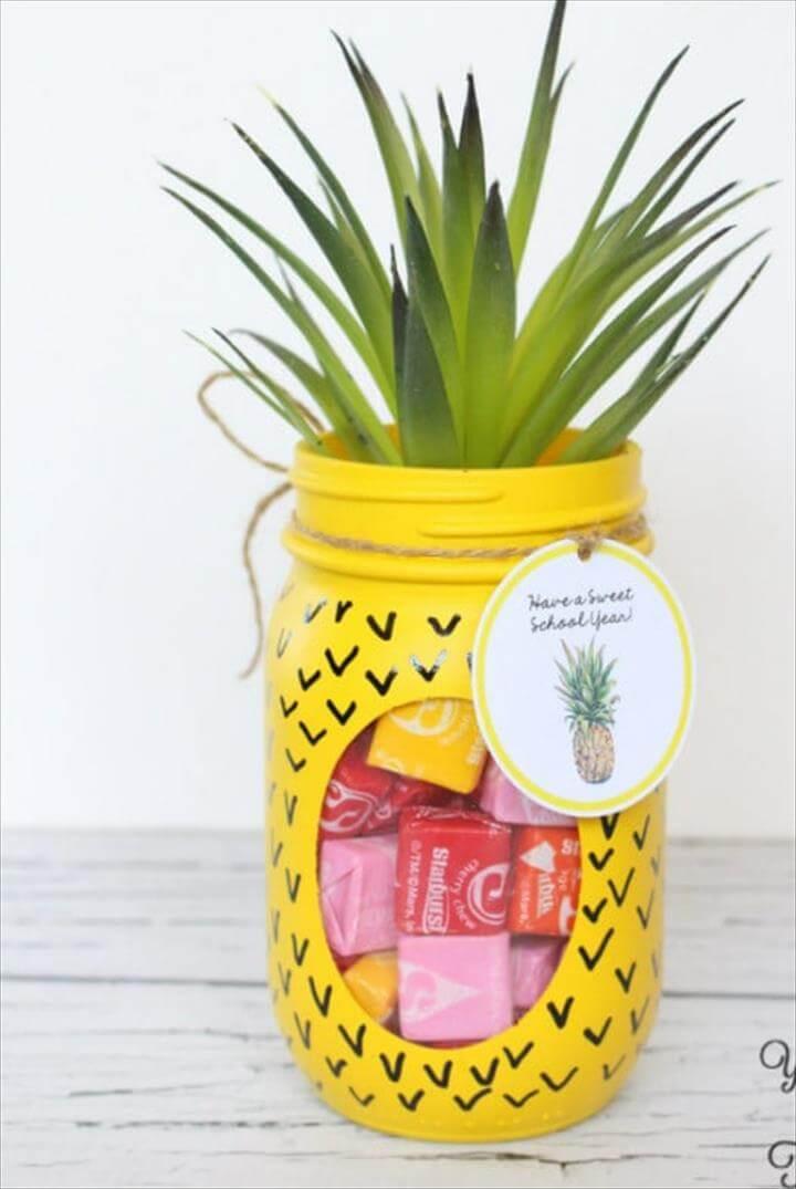 Pineapple Candy Jar