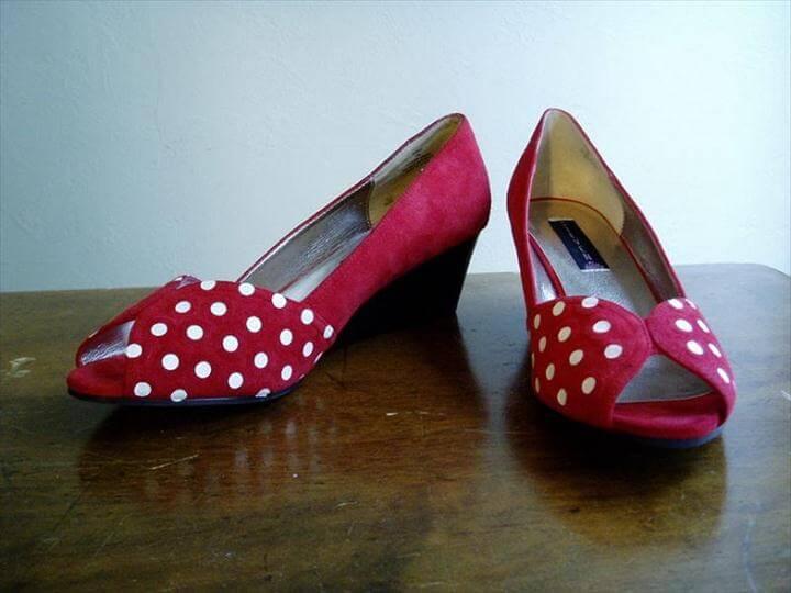 Polka Dot Shoes.