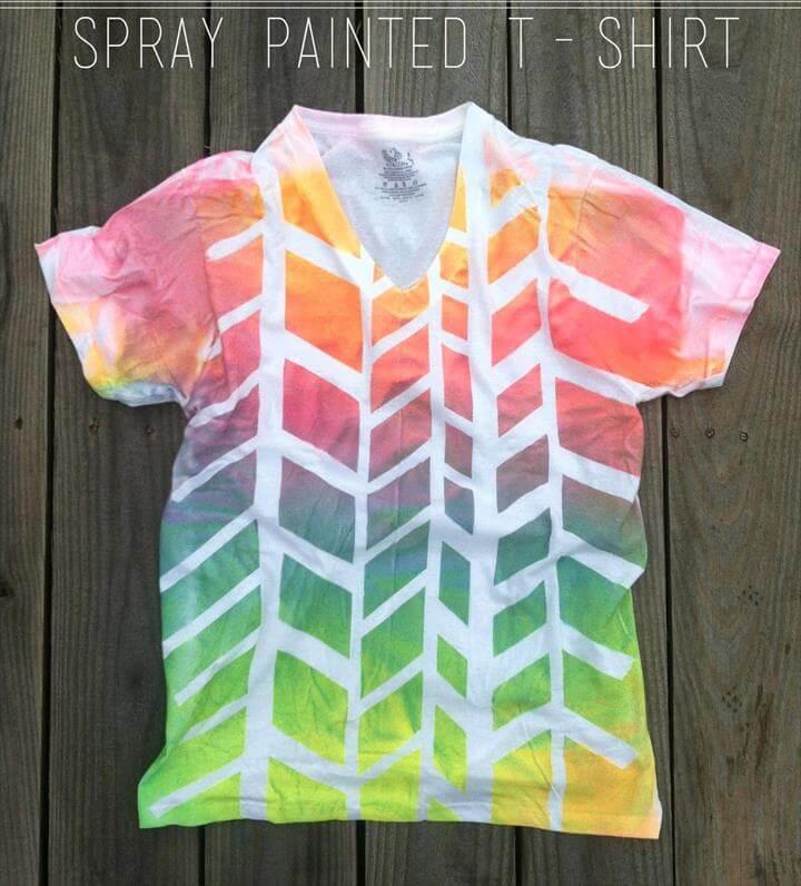 SPRAY PAINTED T-SHIRT