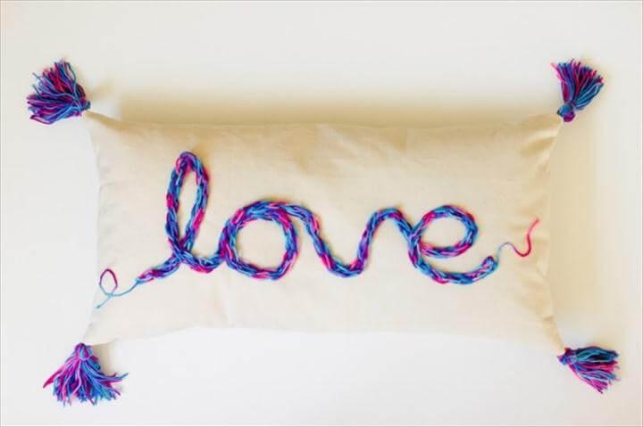 tassel pillow design