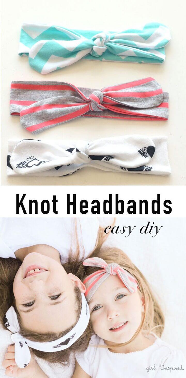 DIY Knot Headbands