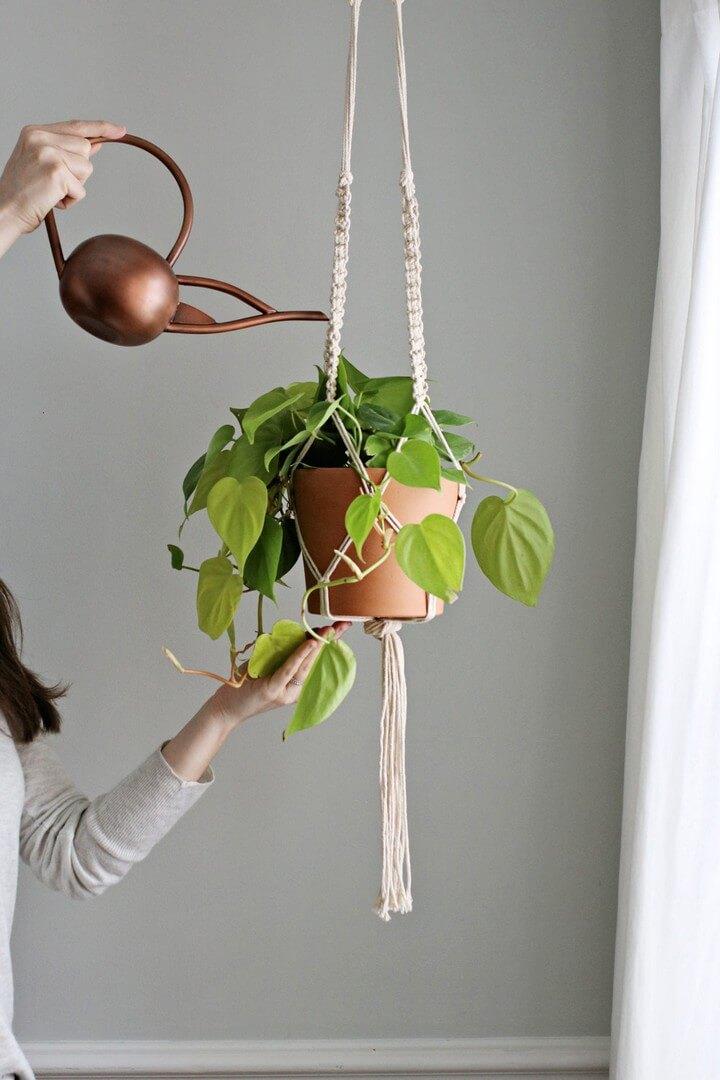 DIY Macrame Plant Hanger 1