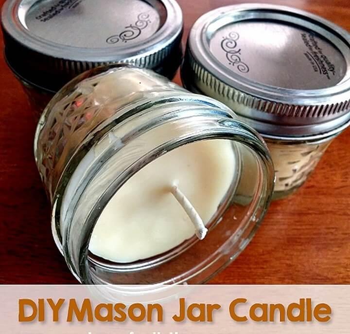 DIY Mason Jar Candles