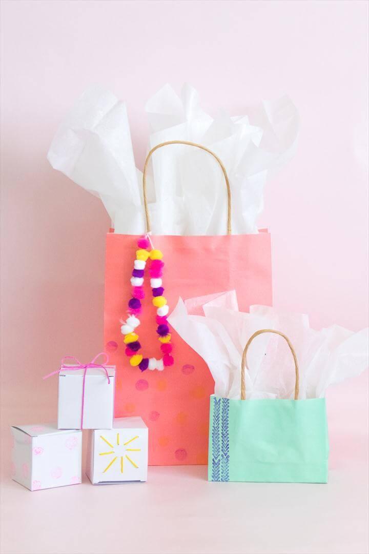 DIY Mother's Day Gift Wrap Ideas