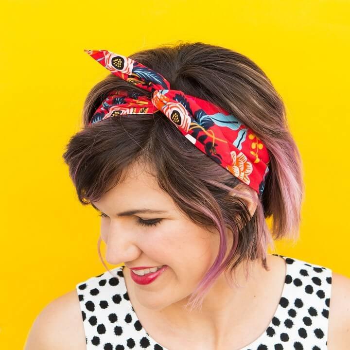 DIY No Sew Wire Headband