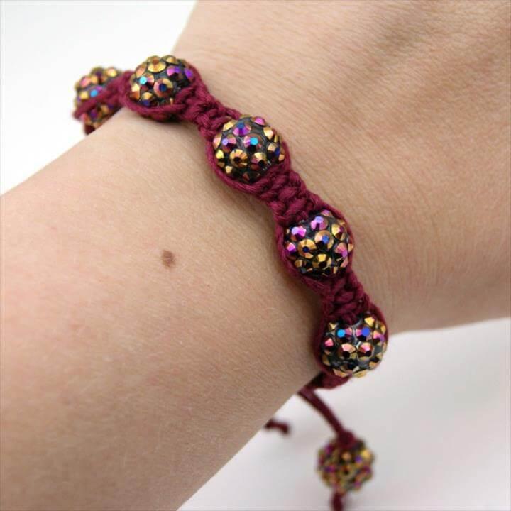 colorful bead bracelet