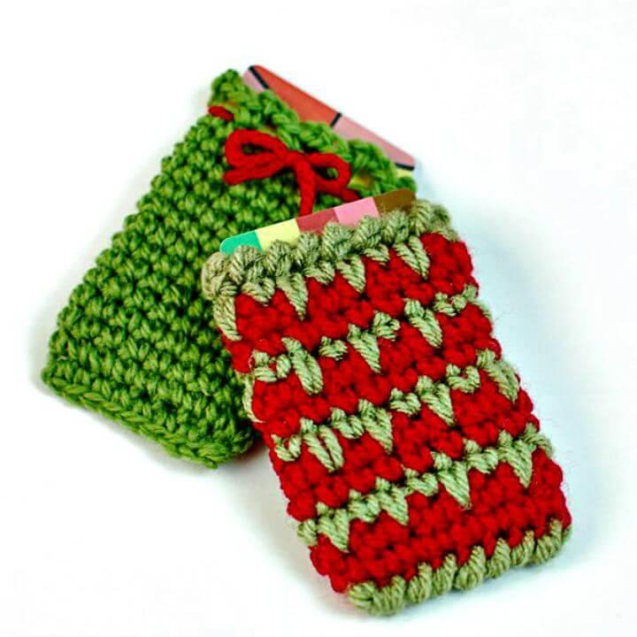 diy gift card crochet, diy card holder, diy crochet, diy projects, diy gift card holder