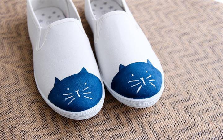 Cute DIY Cat Toe Shoes