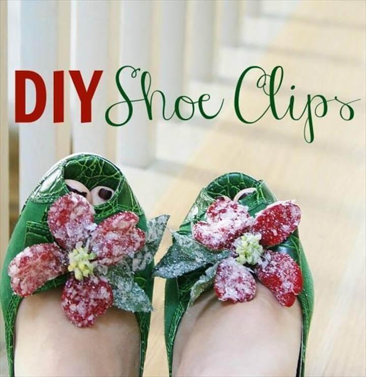 Mood DIY: Jeweled Shoe Clips