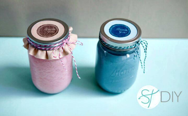 diy color full mason jar, diy painted mason jar, diy crafts, diy home decor piece