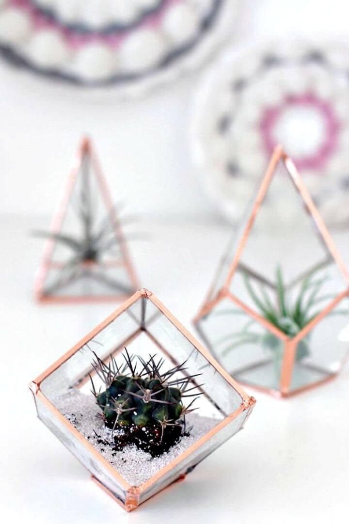 DIY Glass Terrariums, Room Decor, DIY Crafts, Home Decor,