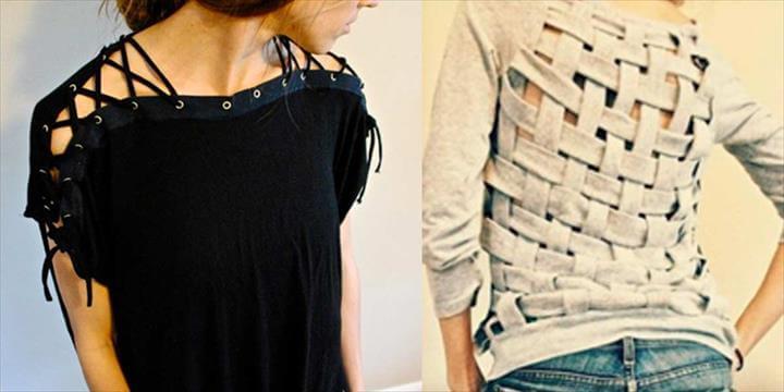 Awesome T-Shirt DIYs Makeovers You Should Try Right Now!