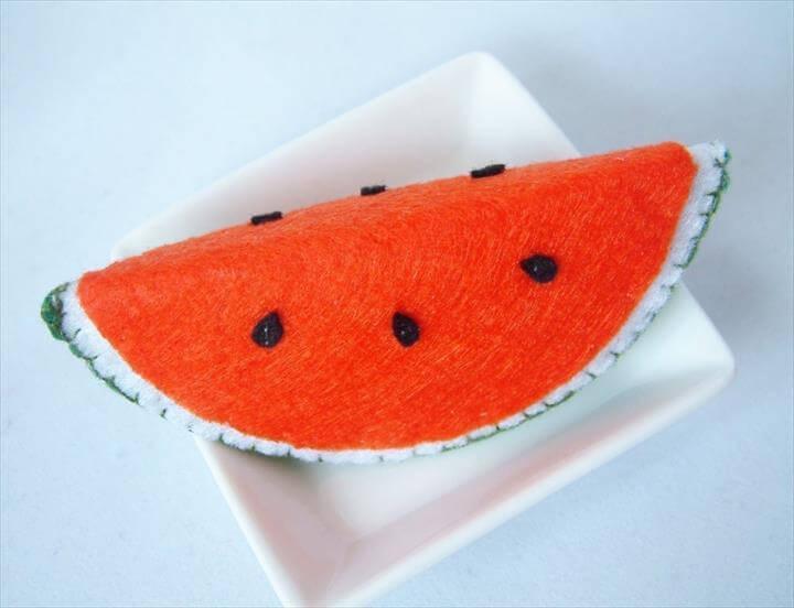 Felt Watermelon Slice