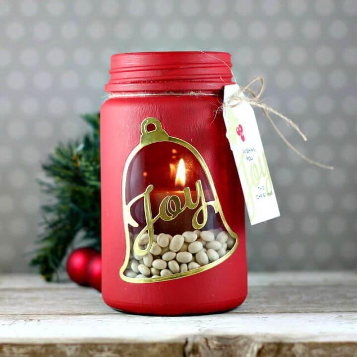 diy crafts, diy mason jar, festive holiday mason jar, diy crafts and projects