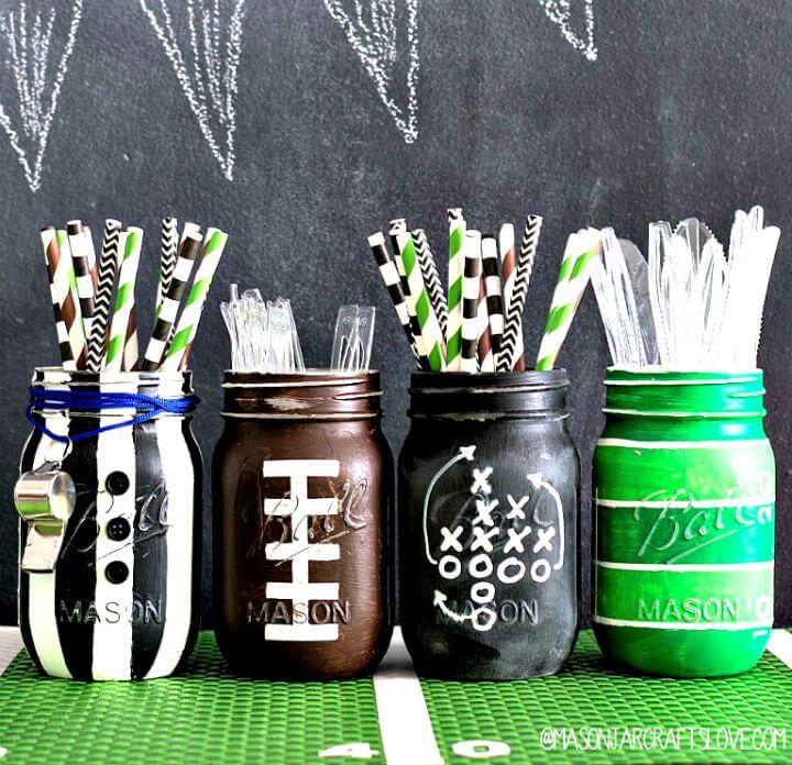 football party jar, diy mason jar, diy crafts, diy projects, diy mason jar ideas