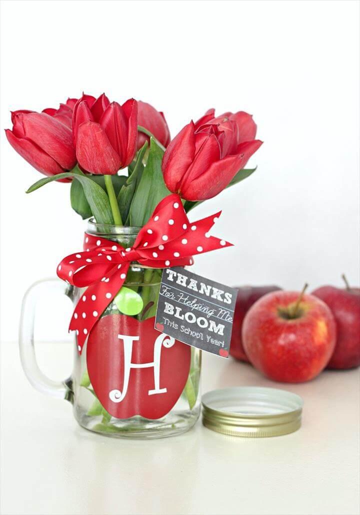 School Themed Mason Jar Ideas