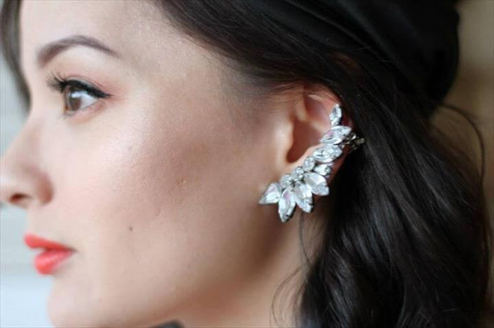 Crystal Ear Cuff