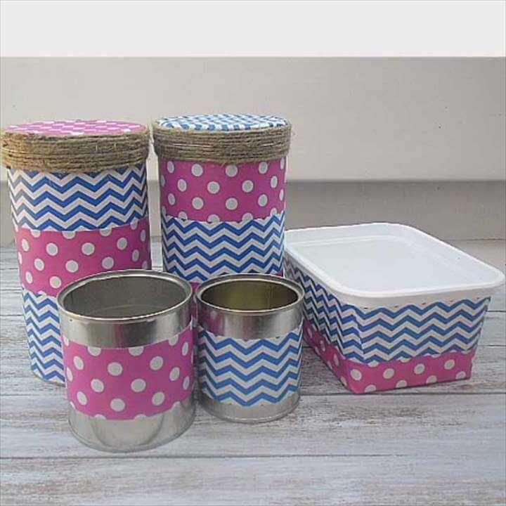Duct Tape Crafts Ideas for DIY Home Decor, Fashion and Accessories | DIY Duct Tape Storage Drawers 