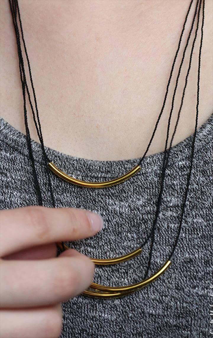 DIY Layered Necklace