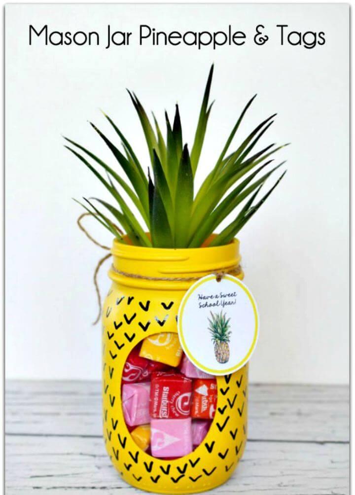 pineapple mason jar, pineapple using. mason jar. yellow mason jar