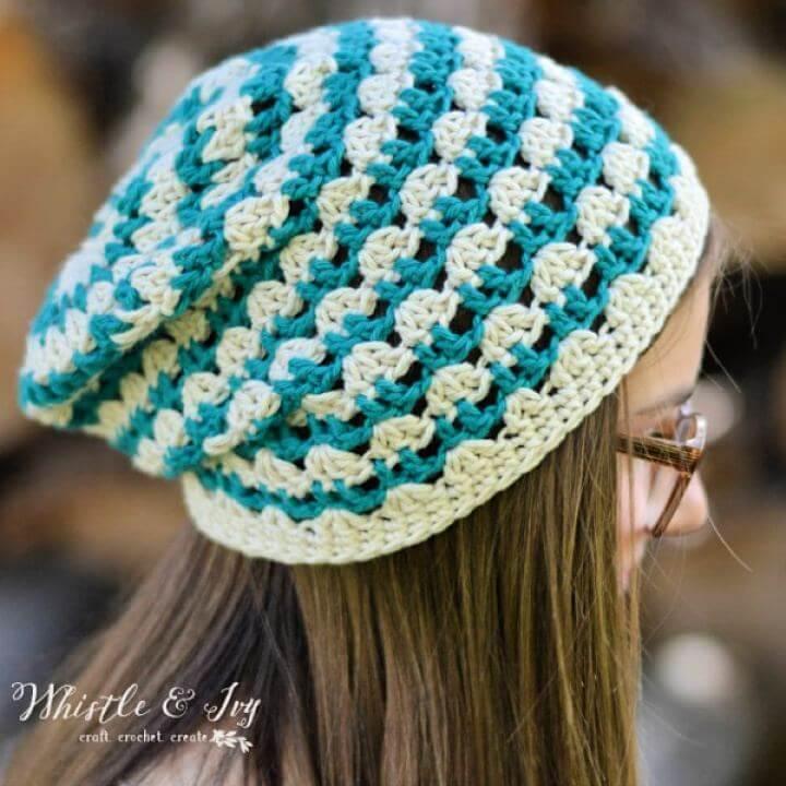 crochet summer, crochet Slouchy, crochet festival summer 