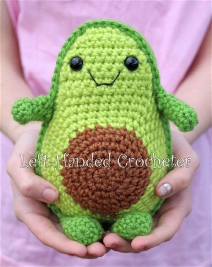 Crochet Toy Avocado Pattern